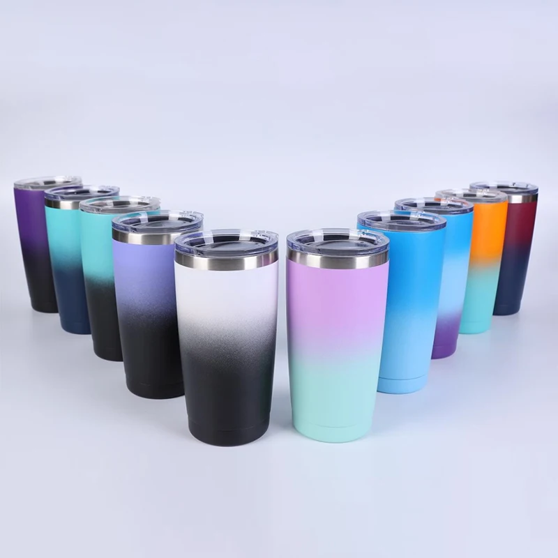OEM&ODM Wholesale Cheap Stainless Steel Tumbler Insulated Vacuum Flask Car Cup Double Wall Stainless Steel Water Bottle