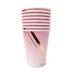 Tea Tea Paper Cups Design Custom Printing Hot Drink Single Wall Tea 8oz 12oz 16 Oz Paper Cup