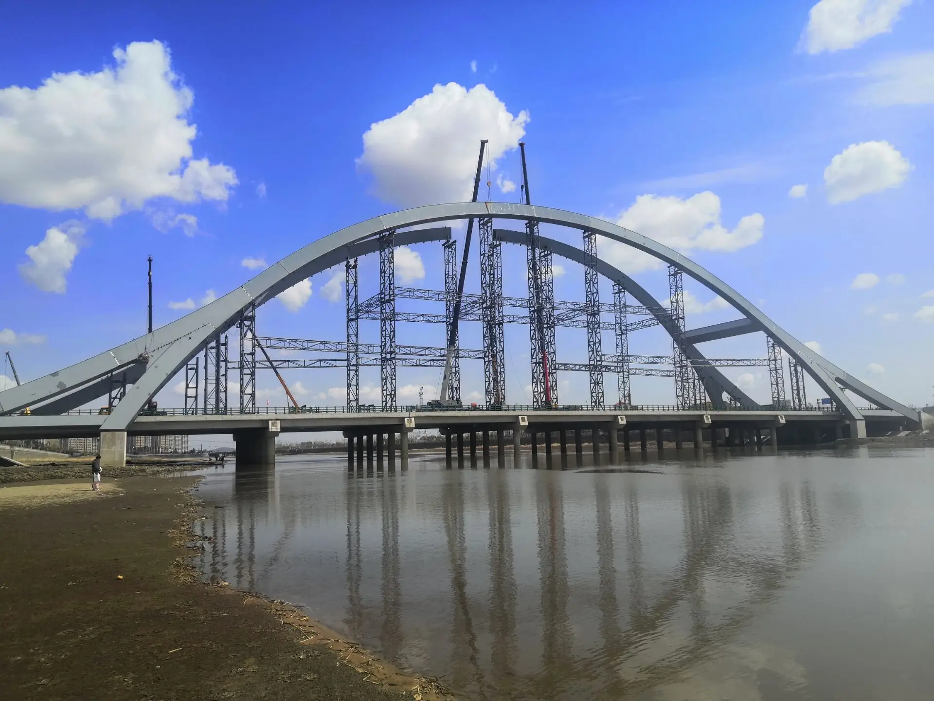 Modular Prefabricated Steel Structure Bridge manufacture