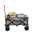 Beach Outdoor Wagon Cart Dump Heavy Duty Wheel Garden Collapsible Folding Outdoor Utility Wagon Beach Wagon