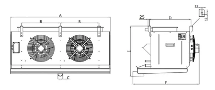 Ceiling Suspended Air Cooler, 380V, 380 V - detail 6