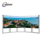 55 Mm Lcd Wall LanDun Factory Direct Supply 55 Inch 3.5 Mm High Quality Cheap Lcd Video Wall Controller