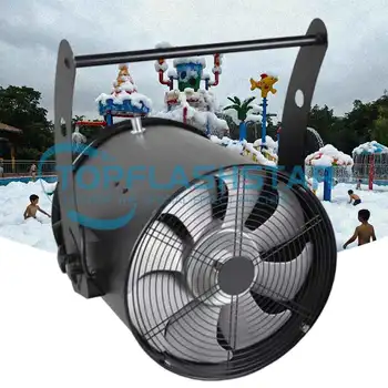 Factort Handheld 2000W Foam Machine Portable Jet Spray Cannon Outdoor Pool Party Event Water Park Foam Maker Blower Equipment