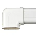 Ac PVC Plastic Universal Ac Spare Parts Decorative Mini Split Line Set Cover Air Conditioner Duct Cover