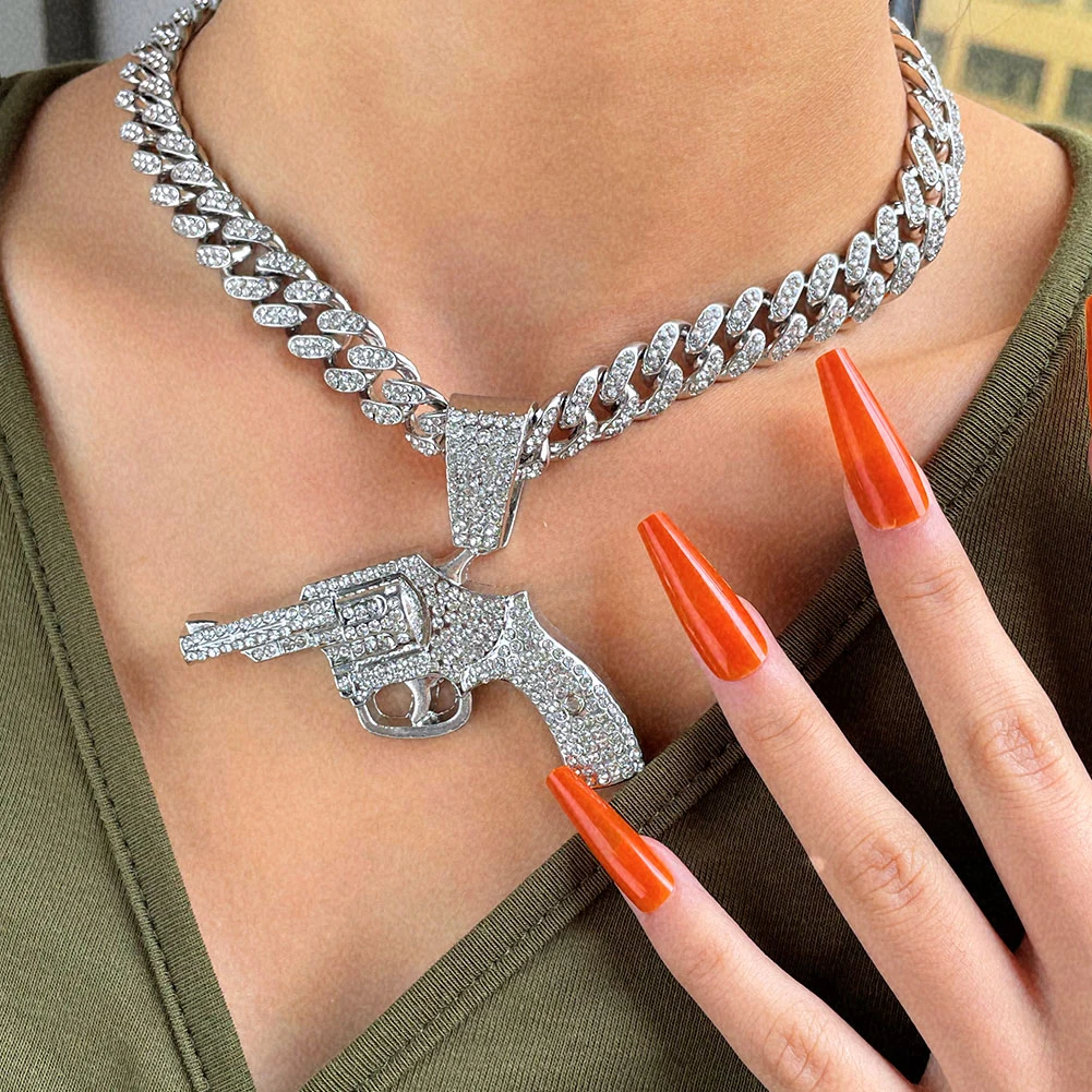 mini gun necklace