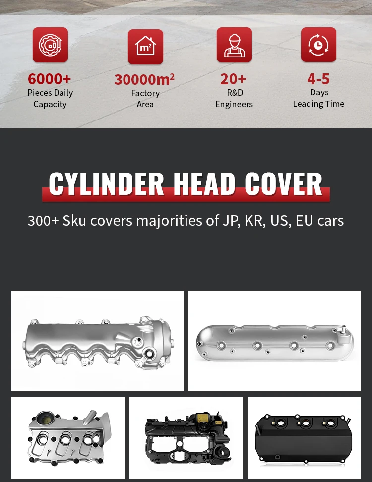 New Cylinder Head Valve Cover 12310-R70-A00 264-491 12310R70A00 12310-R70-A10 for Engine 2008-2017 High Quality supplier