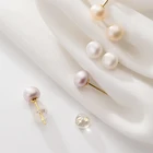 Stud Earrings Earrings Yiwu Jewelry Freshwater Pearl Stud Earrings Women Bisuteria Joyeria