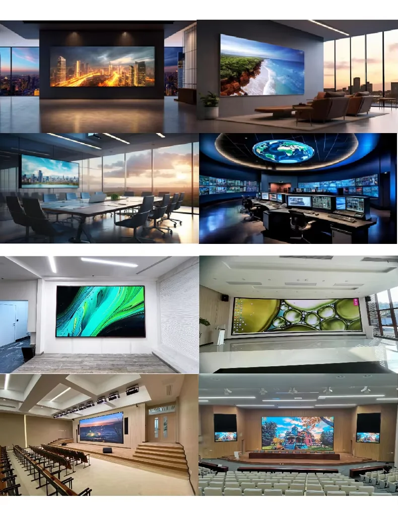 Small Pixel Pitch Indoor Large COB P1.56 LED Video Wall Flexible Display Screen Panel for Home Cinema supplier