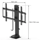 Tv To Electric Lifting TV Bracket Table Height Adjustable Non-Manually Adapted To Ergonomics