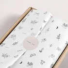 Gift Wrapping 17G Custom Printed Logo Gift Tissue Paper Clothes Shoes Wrapping Tissue Packing Wrapping Tissue Paper