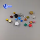 Vial Plastic Cap Bottle Caps 24mm Logo Printing Small Bottle Vial Aluminum Plastic Flip Top Cap