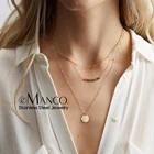 Crystal Necklace Women Necklace EManco Women Beaded Crystal Necklace 316L Titanium Steel Choker
