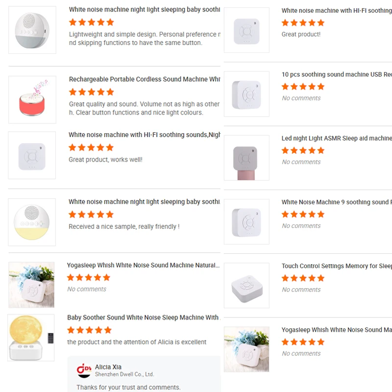 White Noise Sound Machine Baby with Night Light Rechargeable Portable Lullaby Machine Baby Soother for Kids Adults Sleep supplier