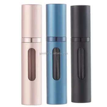 5ml Portable Mini refillable Perfume Bottle Aluminium Pocket Portable Bottle Travel Small Empty Perfume Spray Atomizer