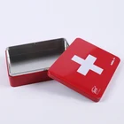 Tin Box Boxs Small Rectangular Tin Card Box Festival Candy Tin Boxs Small Metal Tin Boxes