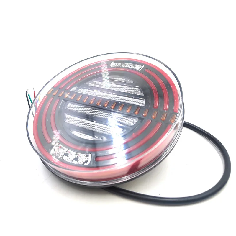 4INCH Warning Lamp Trailer Light Truck LED Stop Brake Turn Signal Reverse Lamp Rear Tail Light for Truck Trailer Lorry caravan 1
