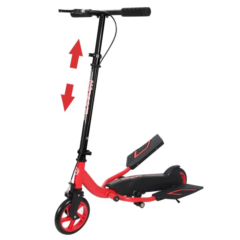 mond Chinese kool ritme 180mm Wheel Dual Pedal Scooter For Kids Adults Fitness Stepper Scooter -  Buy Pedal Scooter,Step Pedal Scooter,Stepper Scooter Product on Alibaba.com