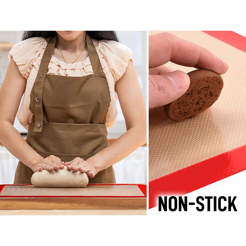 Chuju Customized high temperature resistance Non-stick surface premium quality silicone baking mat