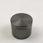 Herb 4 Pieces Metal Herb Grinder Custom Logo Herbal Weed Metal Zinc Alloy Tobacco Grinders For Smoking