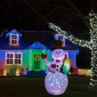 Wholesale Decoration Ourwarm Wholesale 5ft Outdoor Decoration LED Lights US Christmas Snowman Inflatable