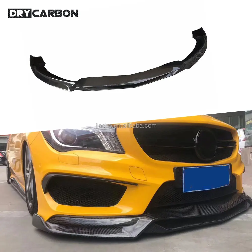 Car Styling Spoilers Wings Mercedes Benz W Cla Class Front Bumper