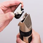 Steel Clipper Tainless Steel Titanium Blade Professional Usb Professional Machine Hair Clipper Trimmer