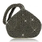 Crystal Bags Bag Luxury Sweetheart Women Silver Crystal And Rhinestones Hand Bags Wristlet Evening Bag