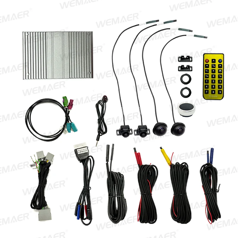 Wemaer 3D 360 Panoramic Car Camera System Parking Driving Rear/Front/Left/Right 360 Degree Camera for Bestune Yueyi 03 Car manufacture