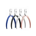 Nipper Nail Nipper High Quality Blue Painting Handle Professional Durable Cuticle Nipper