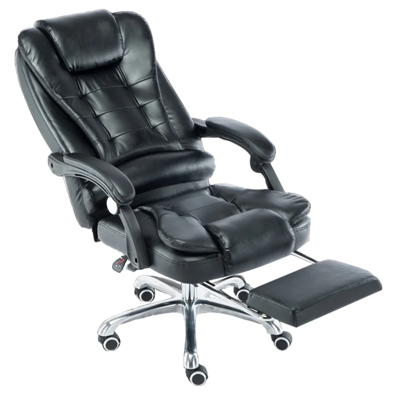 luxury office chair with footrest