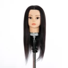 Hair 2021 New Salon Wholesale 100% Training Head Human Hair Mannequin Head Hair Dummy Training Mannequin Head With Hair