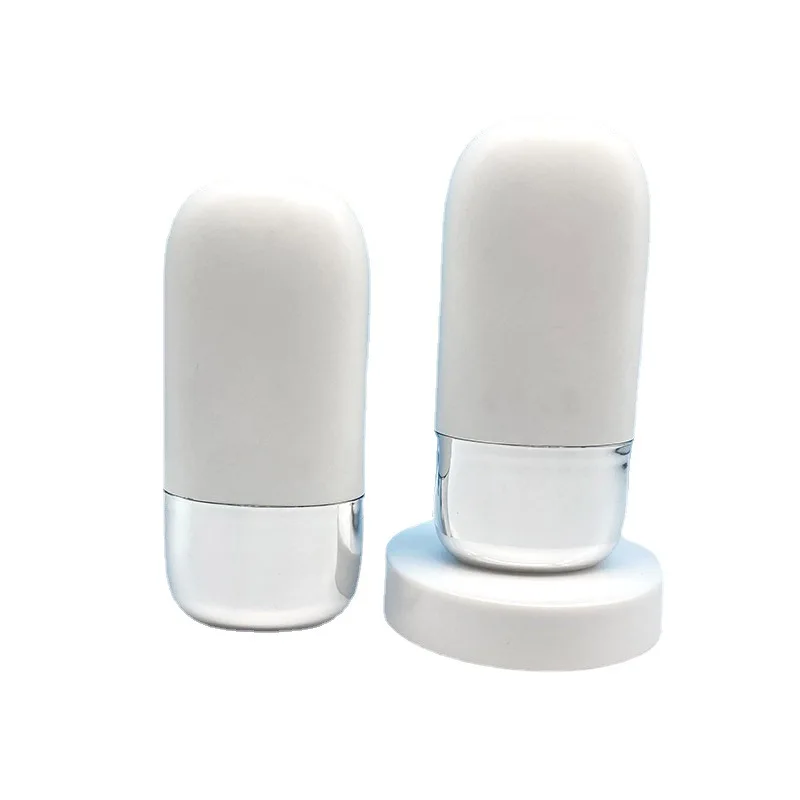 product 50ml hot sale white sunscreen bottle plastic hand cream bottle cosmetic lotion plastic empty bottle-25