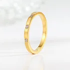 Rings High Quality 3pcs Rhinestone Crystal Diamond Women Stainless Steel Women Rings