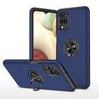 Samsung Hot Sale 2 In 1 Hybrid Magnetic Car Kickstand Shockproof PC+TPU Phone Case For Samsung Galaxy A12