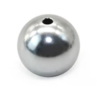 Beads Round Metal Barrel Beads Metal Barrel Beads Aluminum Beads Jewelery 10mm 15mm Round Balls Beads