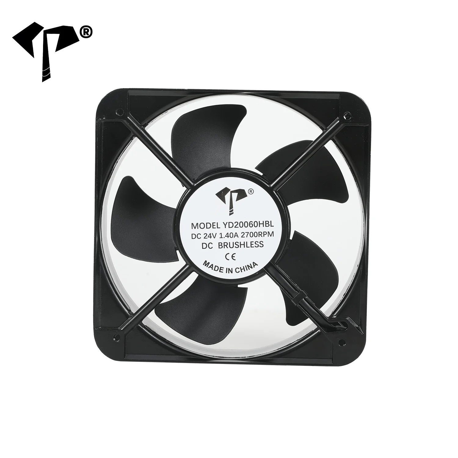 Axial Cooling Fan, 20060, 200mm, 200x200x60mm, 12V/24V/48V - detail 2