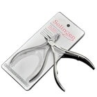 Nipper Nail Nipper Silver Professional Manicure Pedicure Tools Silver Stainless Steel Cuticle Nipper For Dead Skin Remove