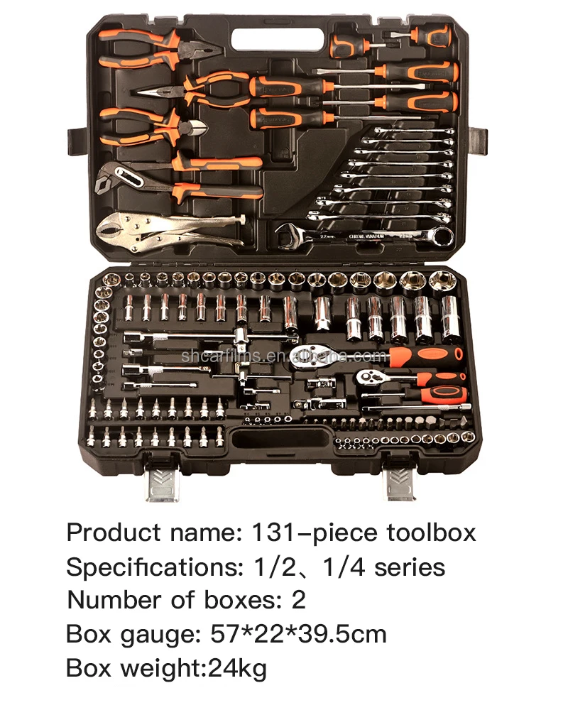 Multifunction Casing Combination Auto Repair Toolbox Set Auto Repair