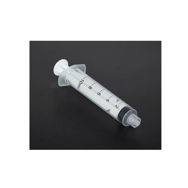 Good Quality Syringe 10ml Dispensing Syringe Transparent Color Injection Syringe