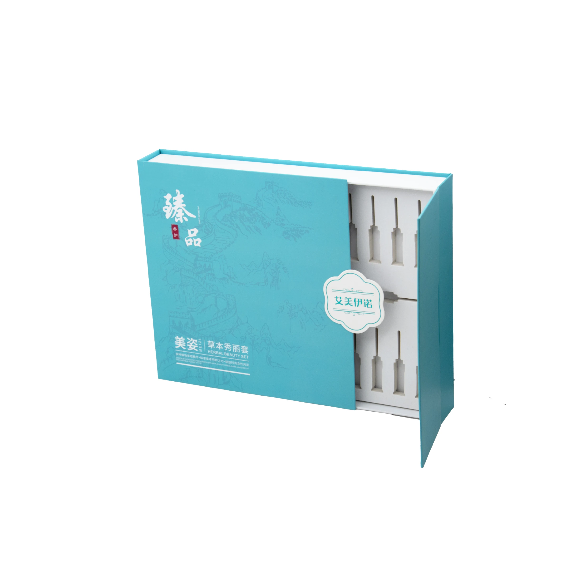 Luxury Gift Box with Foldable Double-Door Open Design and Rigid Magnetic Closure for Custom Packaging