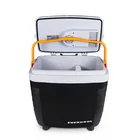 Plastic Cooler Box Car Cooler Box 28L Evercool Thermoelectric Plastic Refrigerator Trolley Cooler Box Car Fridge