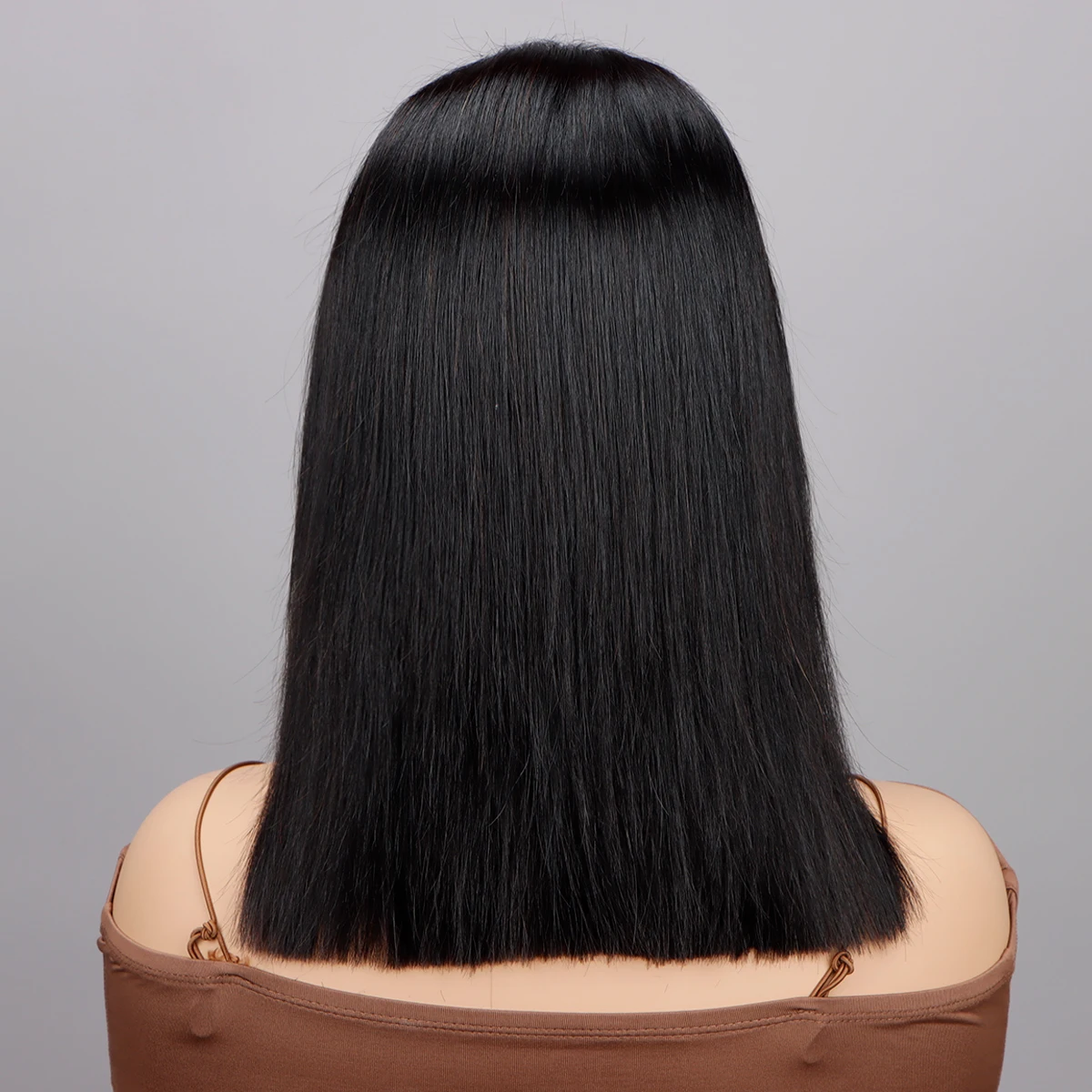 Wholesale New Arrival Bone Virgin Human Hair Lace Frontal Wig Glueless Peruvian HD Short Lace Bob Wigs Lace Closure Model 13x4
