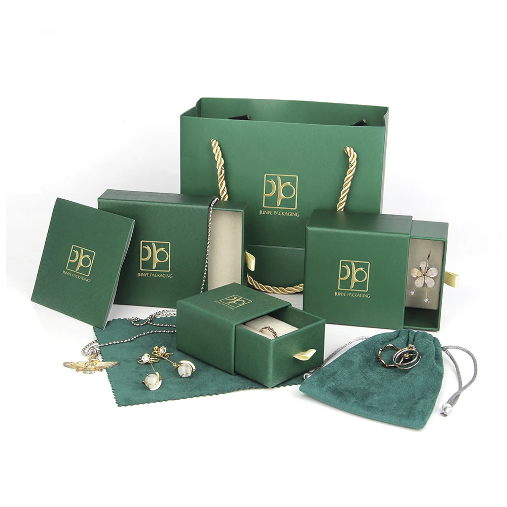 custom printed jewellery paper gift box packaging drawer