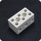 Ceramic Connectors High Resistance Wire To Board Steatite Ceramic Terminal Block Connector
