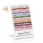 Earring Earring Colorful Earrings Earring Cards Display Stud Earring Mix Shape/Color Cheap Price Earring Set