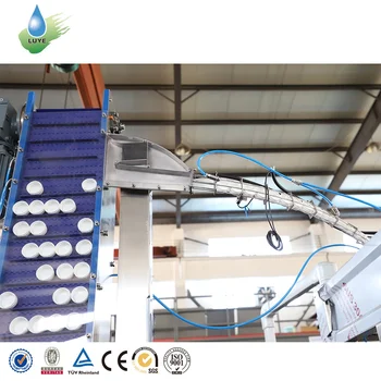 Automatic Water Bottling Line Plastic Bottled Pure Mineral Water Filling Machine With 3 in 1 Machine