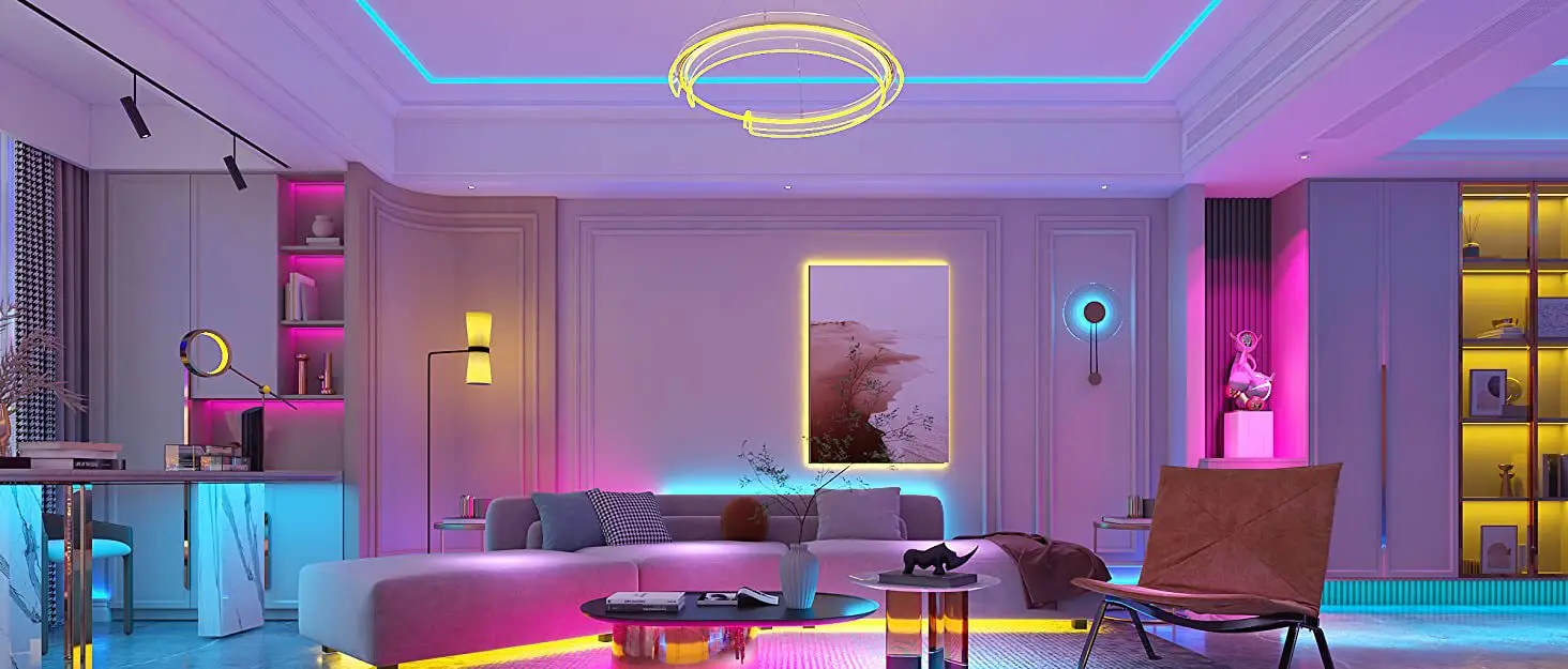 Hot Selling good quality App controlled full kit music SMD5050 5M 10M Outdoor Flexible waterproof smart RGB LED strip Light