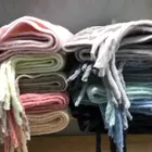 Long Shawl Winter Solid Color Thick Warm Scarf Long Thick Tassel Couple Shawl