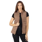 Winter Wholesale Ladies Hot Selling Women Winter Thick Warm Cotton Padded Down Vest Sleeveless Coats