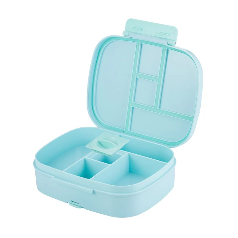 New Arrival Outstanding Leak Proof Fashional  Blue Big Capacity Pp Lunch Box Cold Storage for Kids